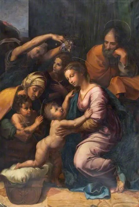 A Sagrada Família de Francisco I - Rafael Sanzio