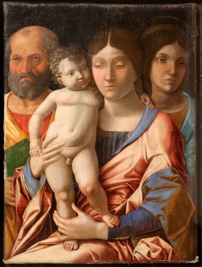 A Sagrada Família e Maria Madalena - Andrea Mantegna