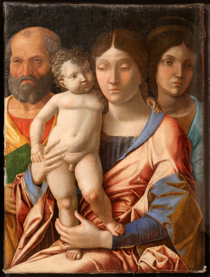 A Sagrada Família e Maria Madalena - Andrea Mantegna