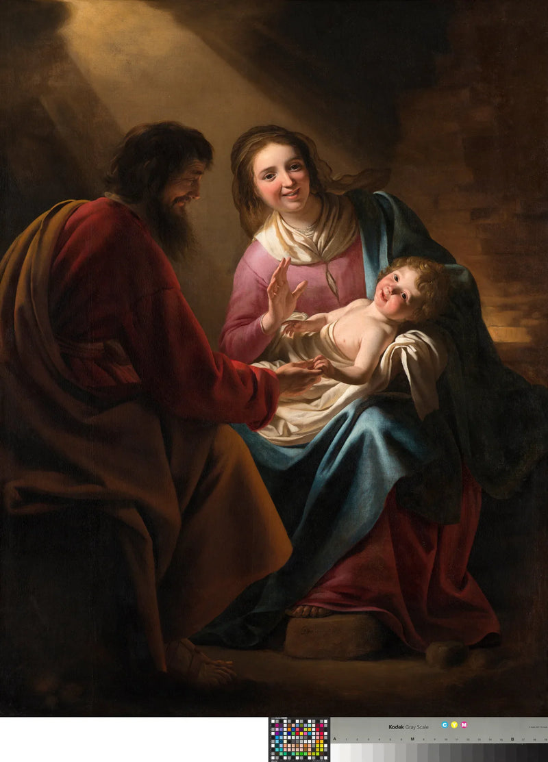 A Sagrada Família - Gerrit van Honthorst