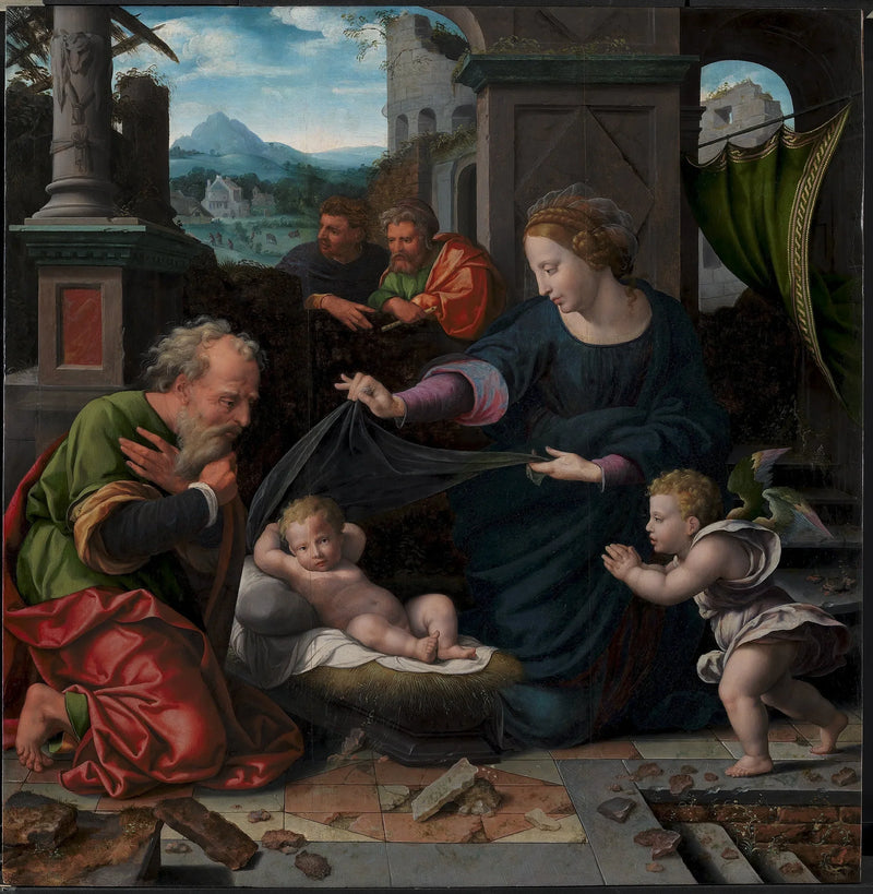 A Sagrada Família - Joos van Cleve
