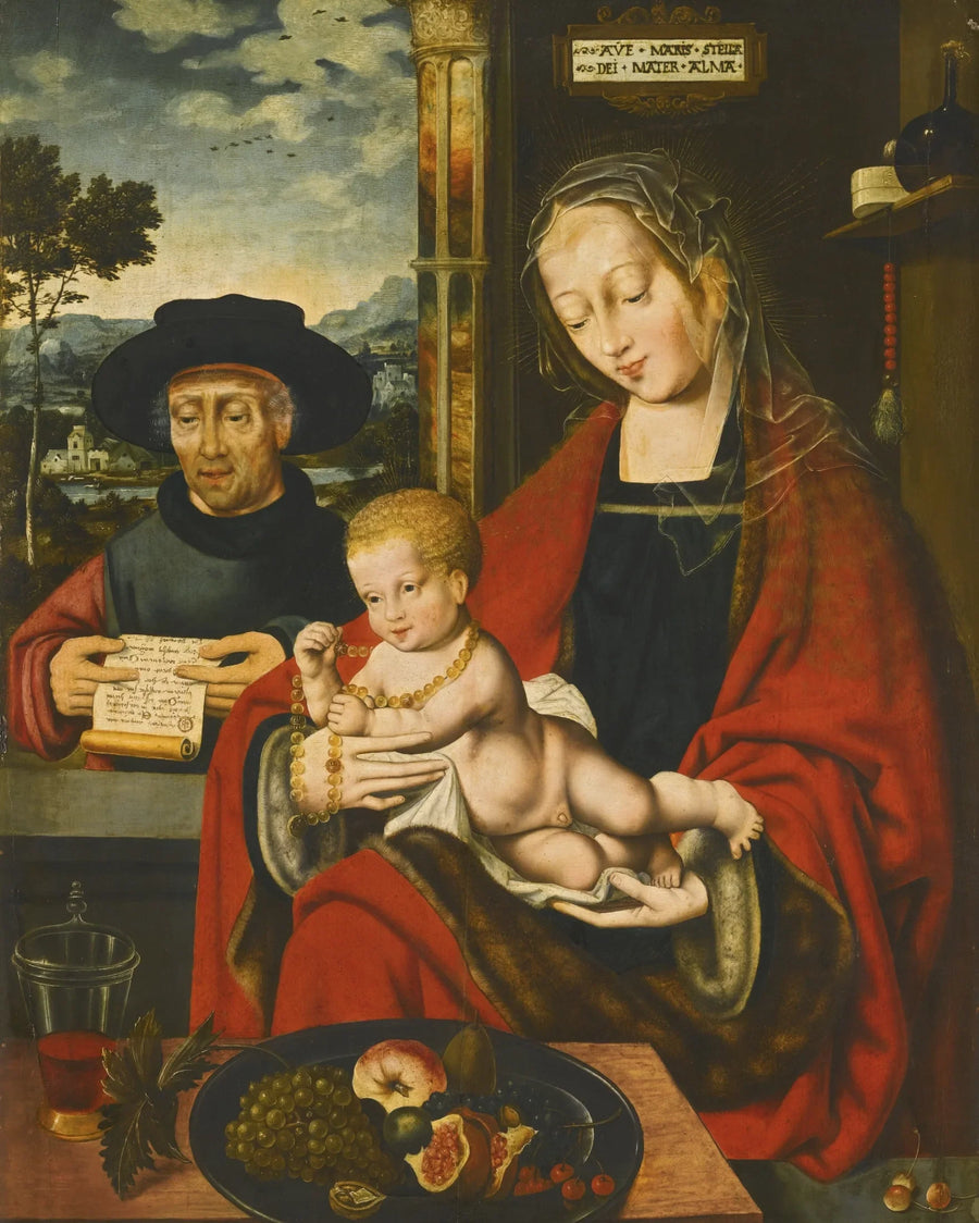 A Sagrada Família - Joos van Cleve