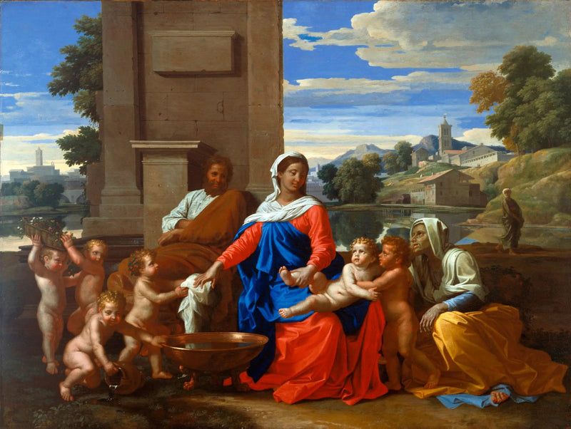 A Sagrada Família - Nicolas Poussin