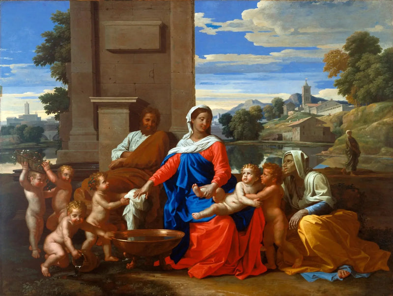 A Sagrada Família - Nicolas Poussin