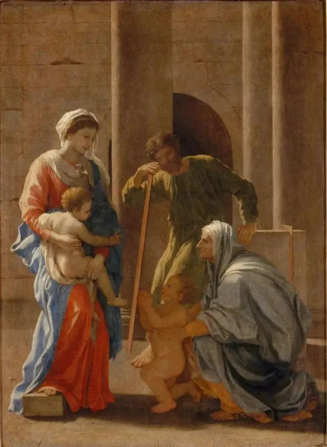 A Sagrada Família - Nicolas Poussin