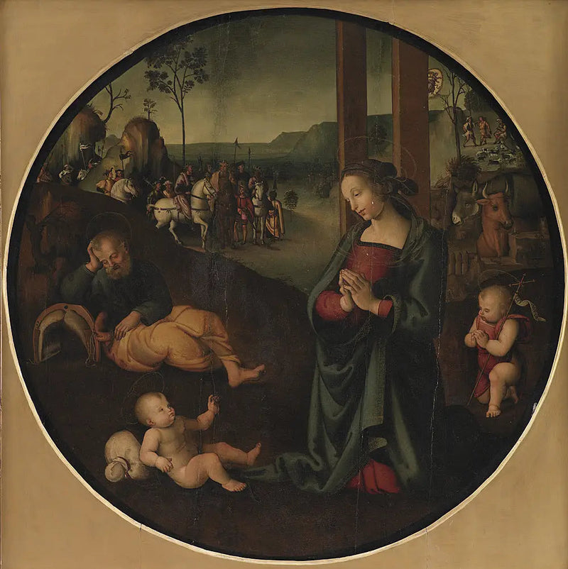 A Sagrada Família - Pietro Perugino
