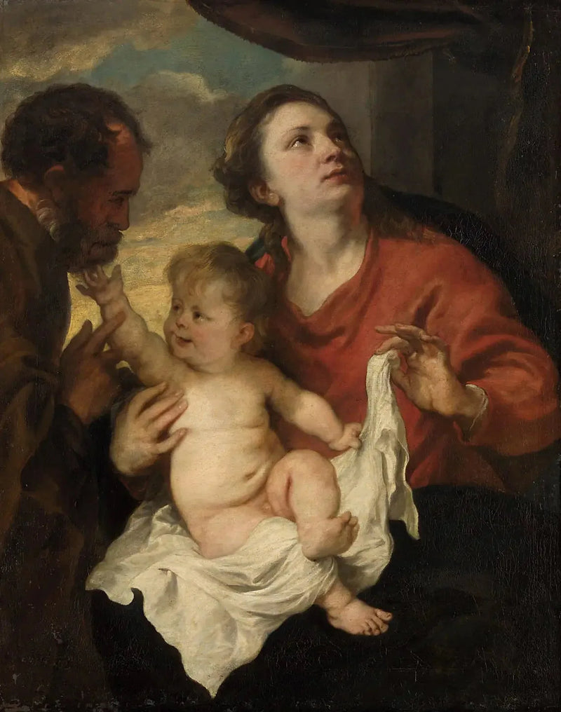 A Sagrada Família, « Trinitas terrestris » - Antoine van Dyck