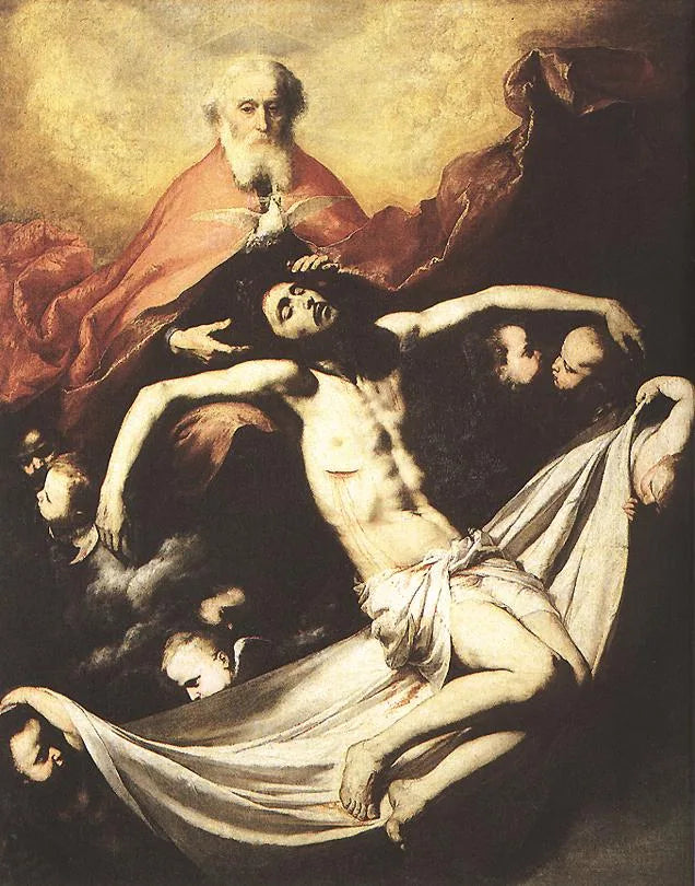 A Santíssima Trindade - Jusepe de Ribera