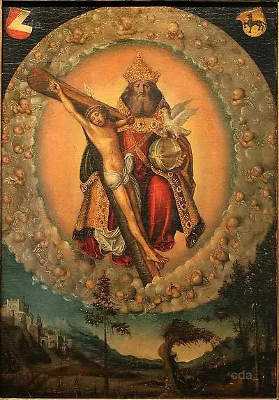 A Santíssima Trindade - Lucas Cranach, o Velho