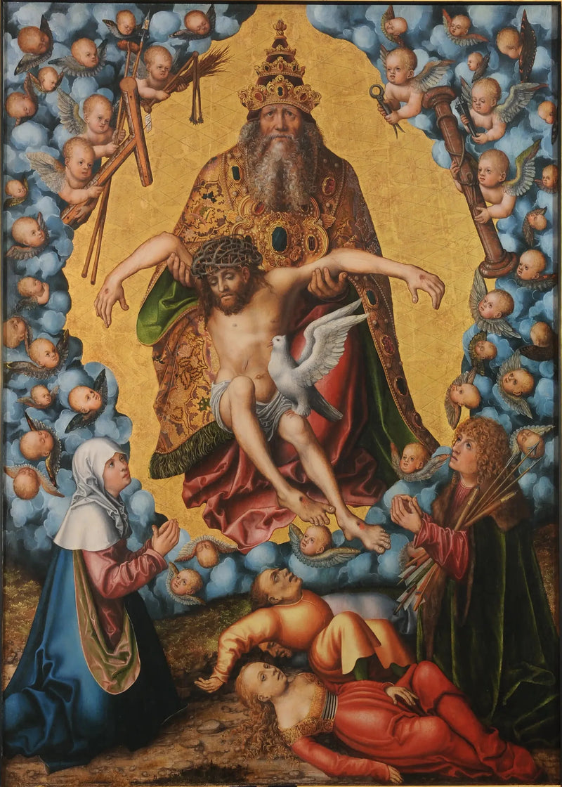 A Santíssima Trindade - Lucas Cranach, o Velho