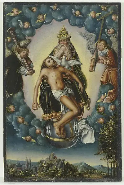 A Santíssima Trindade - Lucas Cranach, o Velho