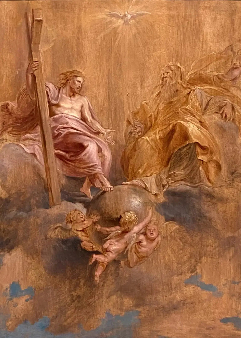 A Santíssima Trindade - Peter Paul Rubens