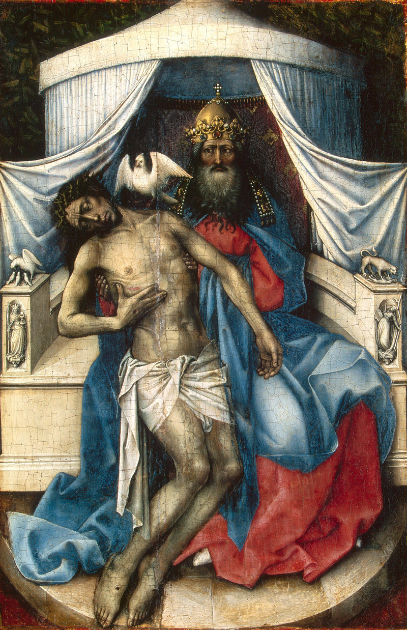 A Santíssima Trindade - Robert Campin