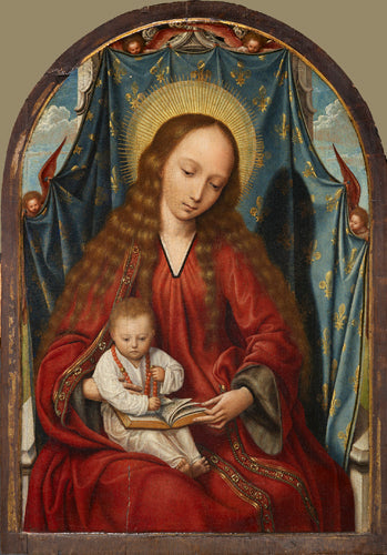 A Santa Virgem com o Menino Jesus - Quentin Metsys