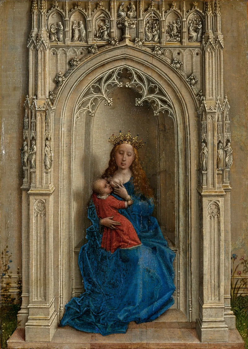 A Santa Virgem com o Menino Jesus. - Rogier van der Weyden