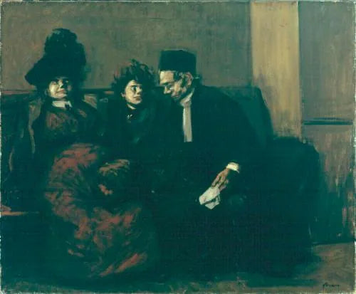 A Sala de Espera - Jean-Louis Forain