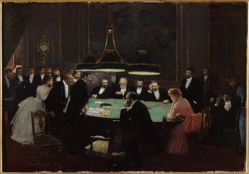 A sala de jogos - Jean Béraud