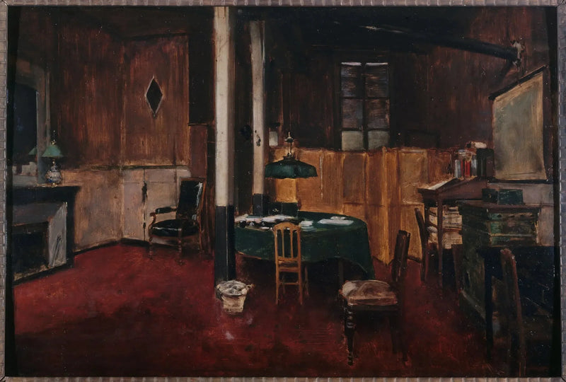 A sala de redação do Jornal dos Debates - Jean Béraud