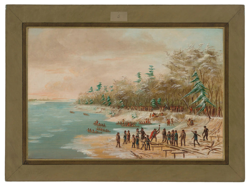 A Sala destravou a primeira trava para o Griffon. 26 de janeiro de 1679 - George Catlin
