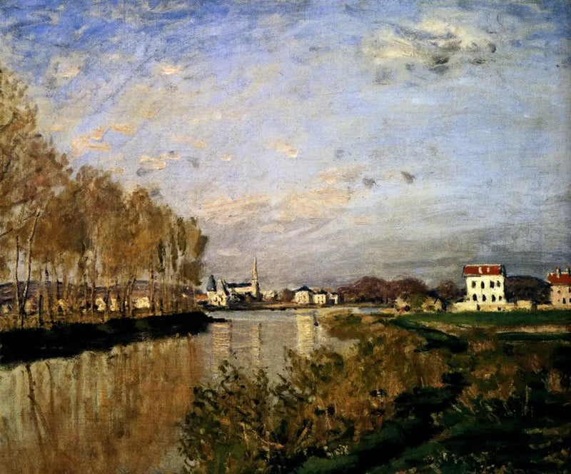 O Sena em Argenteuil - Claude Monet