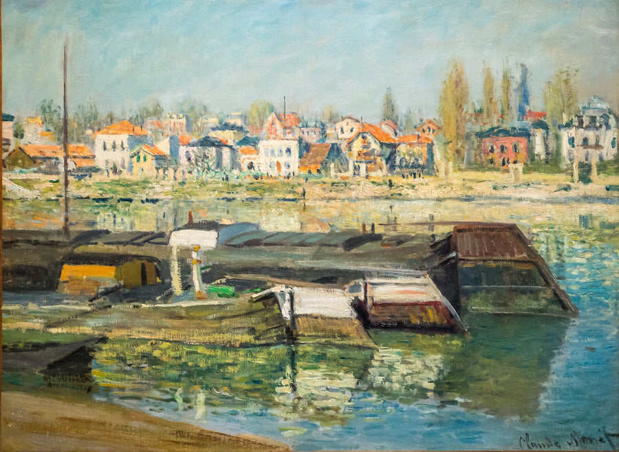 O Sena em Asnières W269 - Claude Monet
