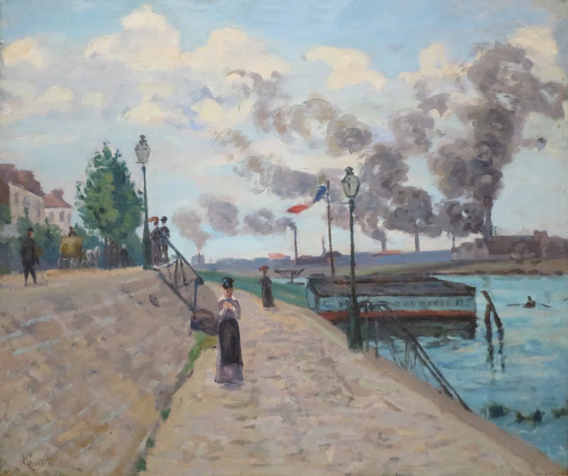 A Sena em Charenton - Armand Guillaumin
