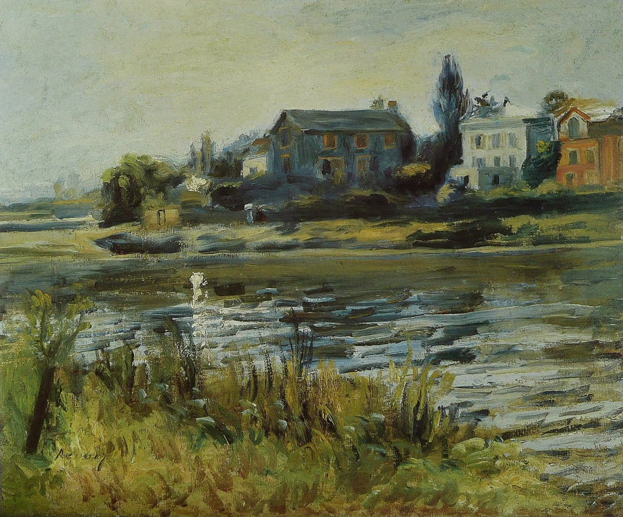 O Sena em Chatou - Pierre-Auguste Renoir