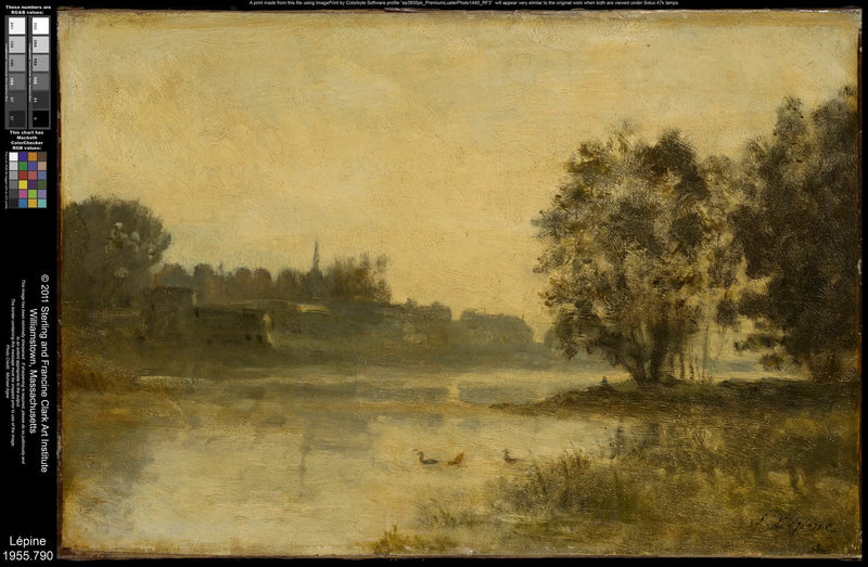 A Sena em Conflans-Sainte-Honorine - Stanislas Lépine