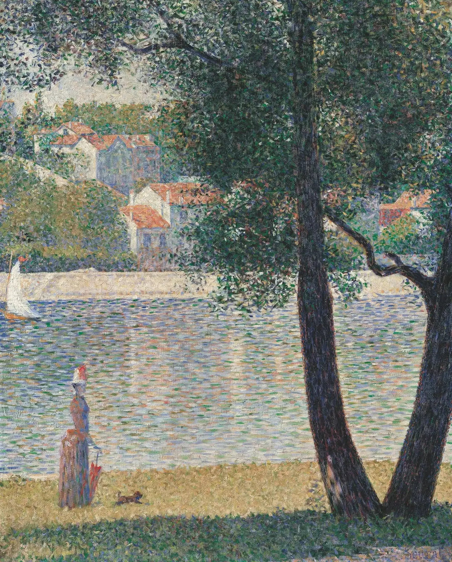 O Sena em Courbevoie - Georges Seurat