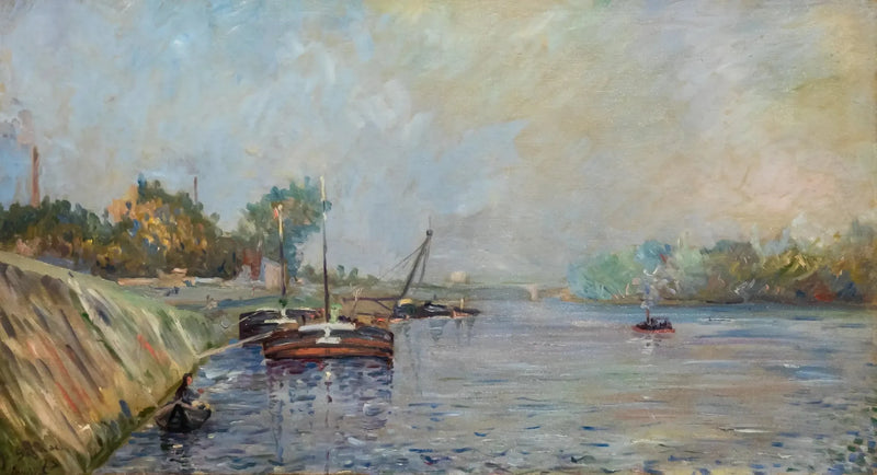 O Sena em Courbevoie - Paul Signac