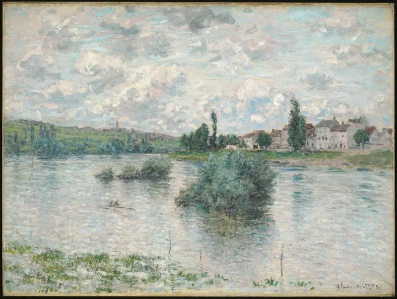 A Sena em Lavacourt - Claude Monet