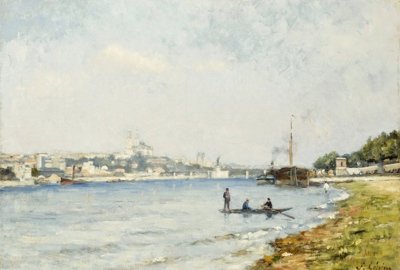 A Sena, em Passy - Stanislas Lépine