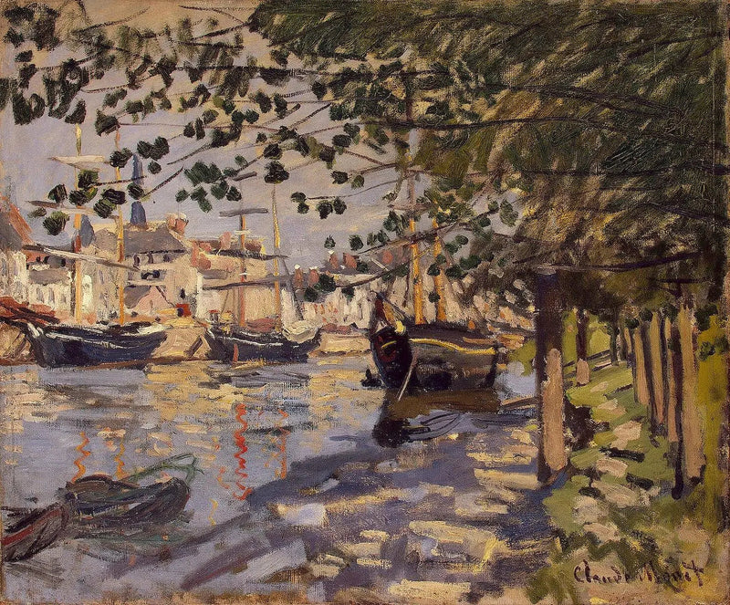 O Sena em Rouen - Claude Monet