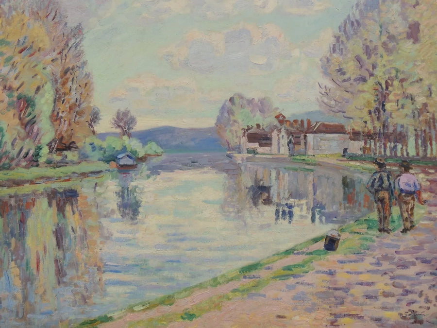 A Sena em Samois - Armand Guillaumin