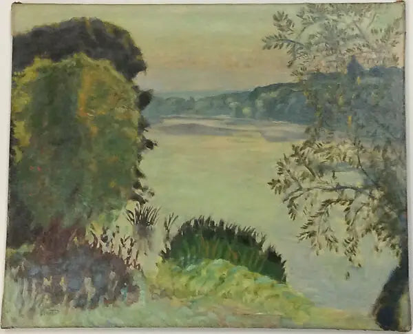 O Sena em Vernon - Pierre Bonnard