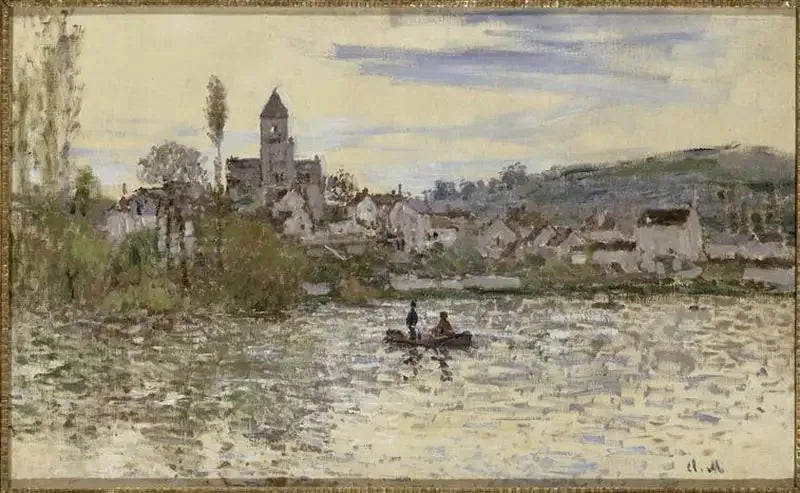 O Sena em Vétheuil - Claude Monet