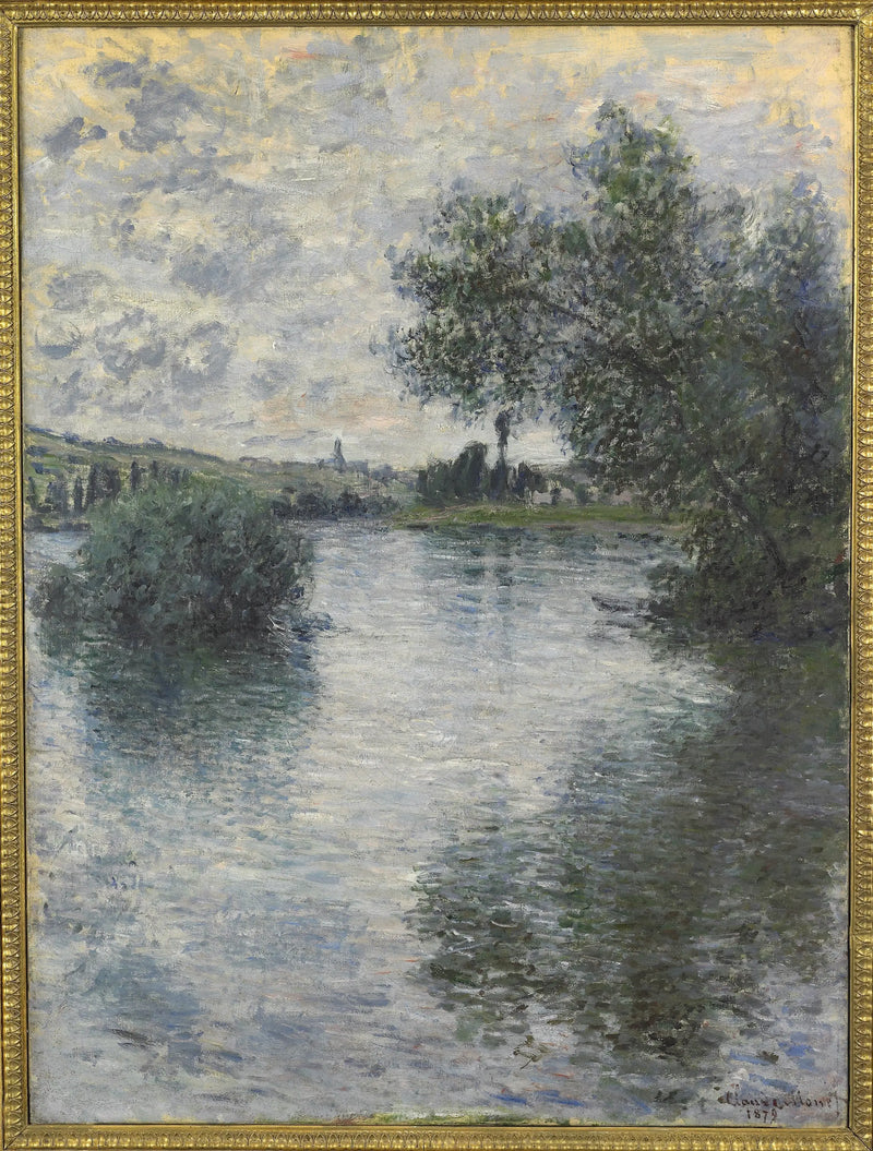 O Sena em Vétheuil - Claude Monet