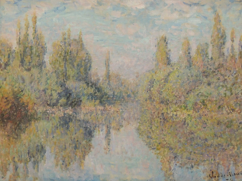 O Sena em Vetheuil - Claude Monet