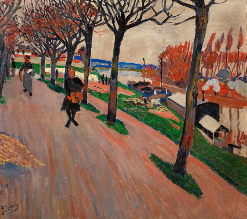 A Sena no Pecq - André Derain