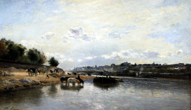 A Seine e a ponte de Iéna - Stanislas Lépine