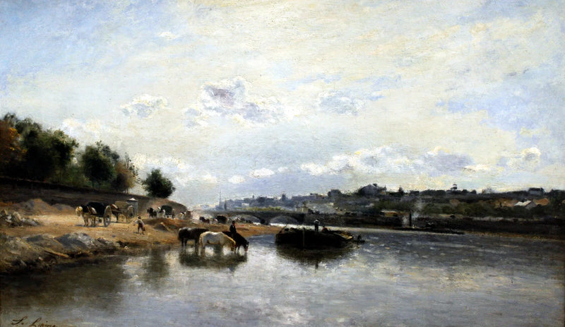 A Seine e a ponte de Iéna - Stanislas Lépine