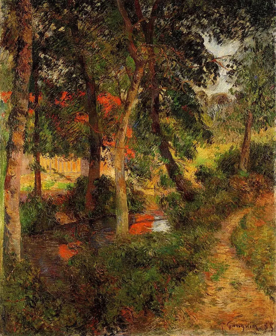 A Trilha do pai Jean - Paul Gauguin