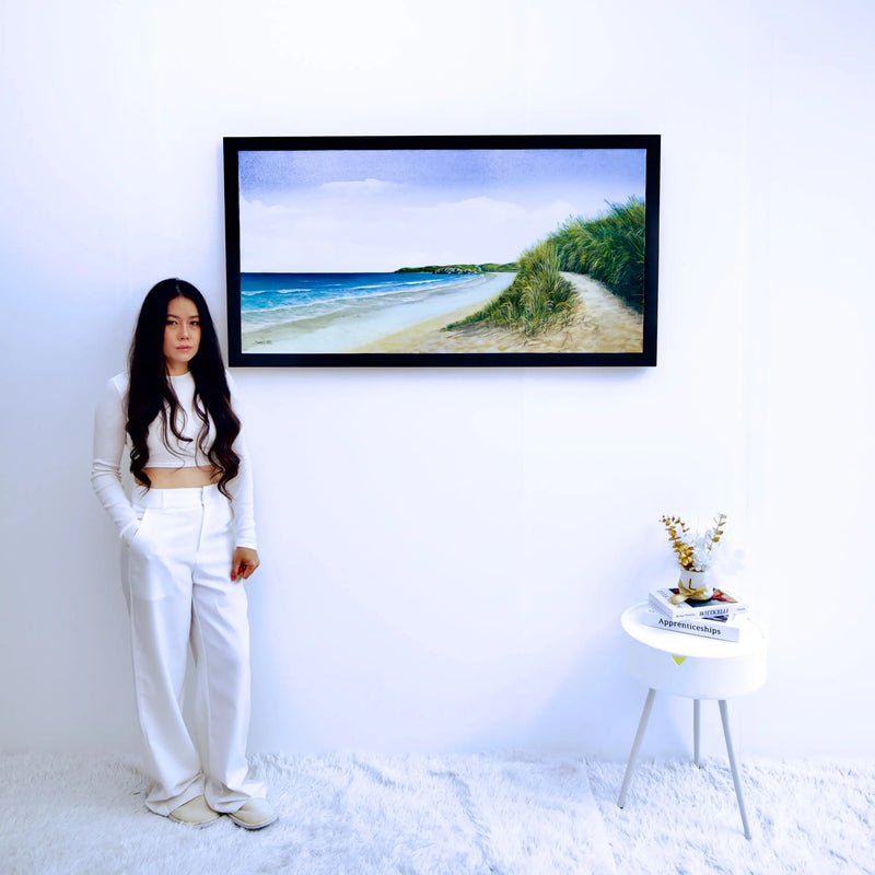 A Serenidade na Praia | 120 x 60 cm