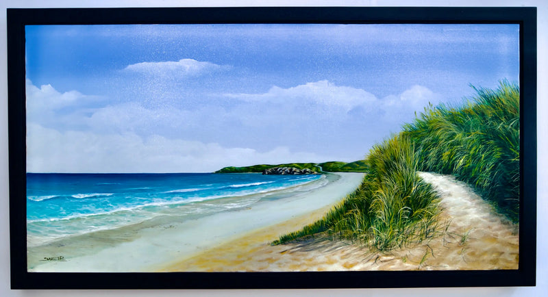 A Serenidade na Praia | 120 x 60 cm