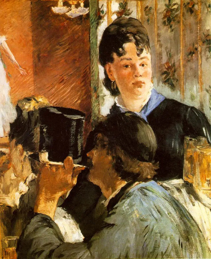 A Garçonete de Canecos - Édouard Manet