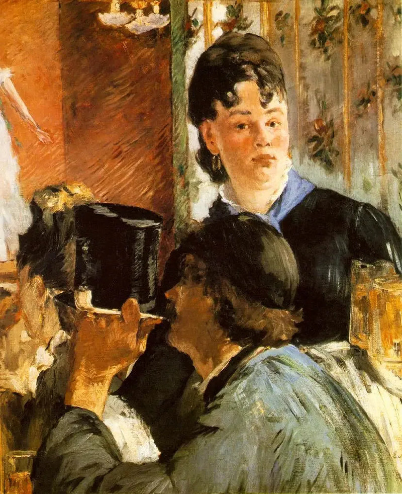 A Garçonete de Canecos - Édouard Manet