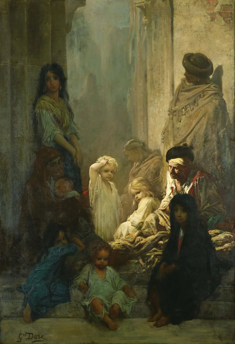 La Siesta, Memória da Espanha - Gustave Doré