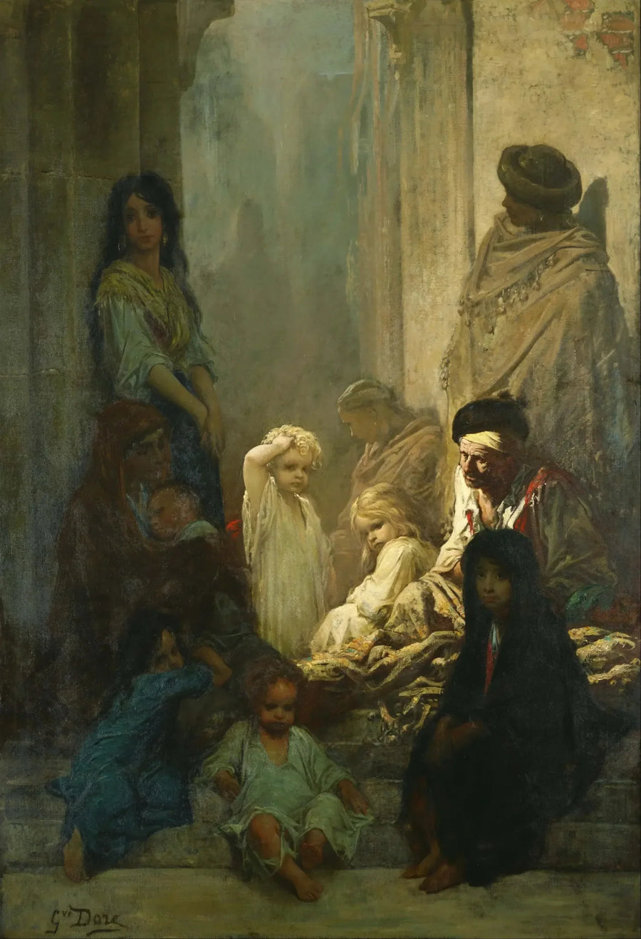 La Siesta, Memória da Espanha - Gustave Doré