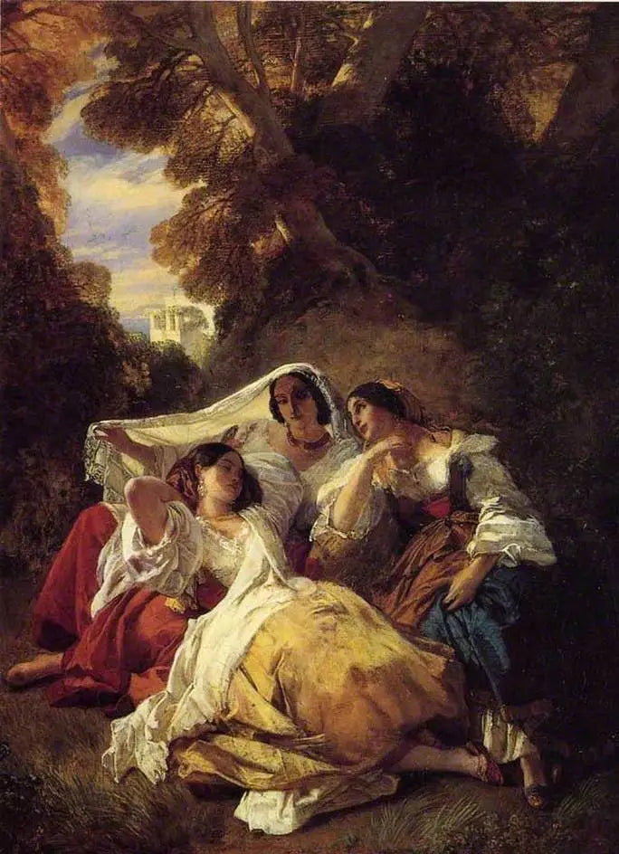 A sesta - Franz Xaver Winterhalter