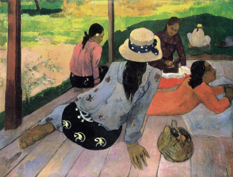 A Soneca - Paul Gauguin